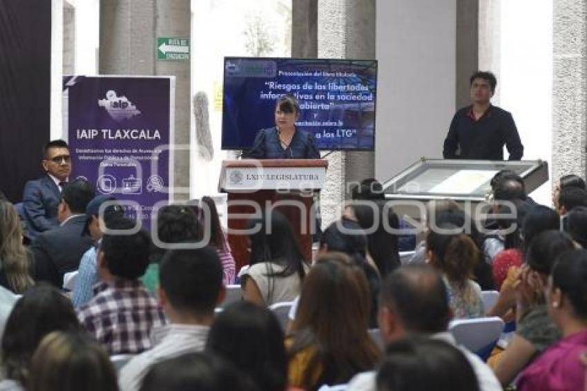 TLAXCALA . PRESENTACIÓN LIBRO INAI