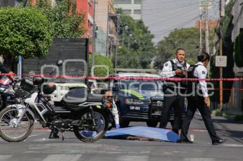 NOTA ROJA . ACCIDENTE MOTOCICLISTA