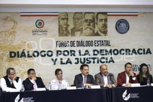 FOROS . DIÁLOGO ESTATAL