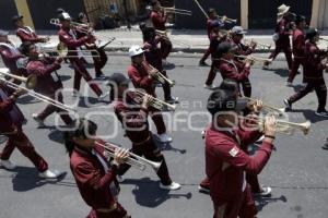 ENSAYO . DESFILE 5 DE MAYO