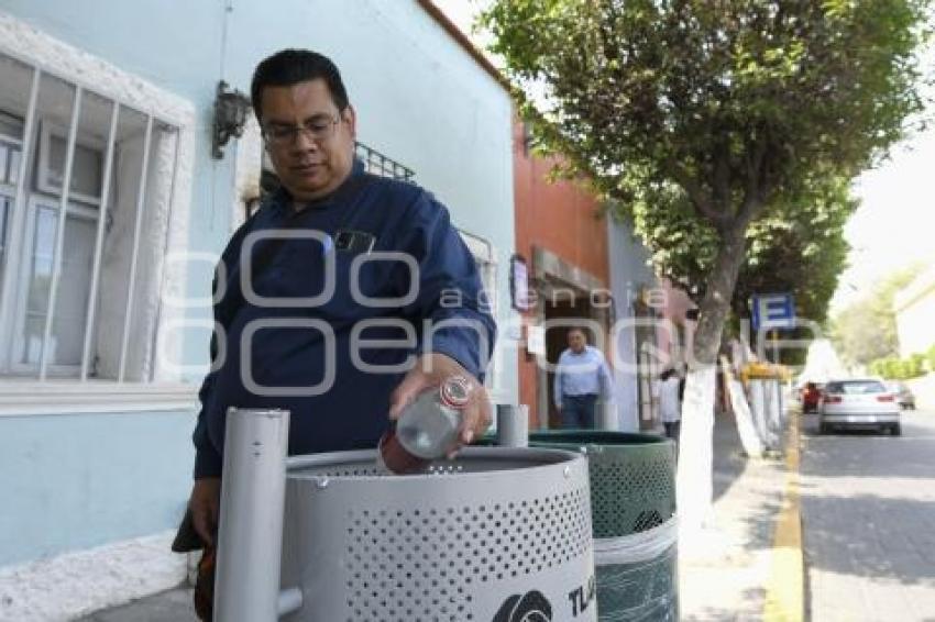 TLAXCALA . BOTES DE BASURA