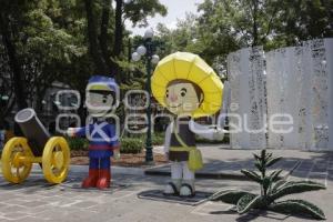 ZÓCALO . ADORNOS 5 DE MAYO