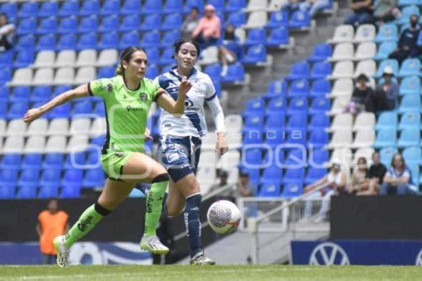 FÚTBOL FEMENIL . PUEBLA VS JUÁREZ