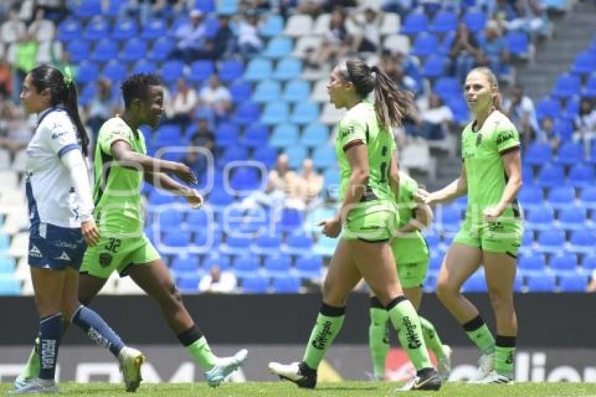 FÚTBOL FEMENIL . PUEBLA VS JUÁREZ