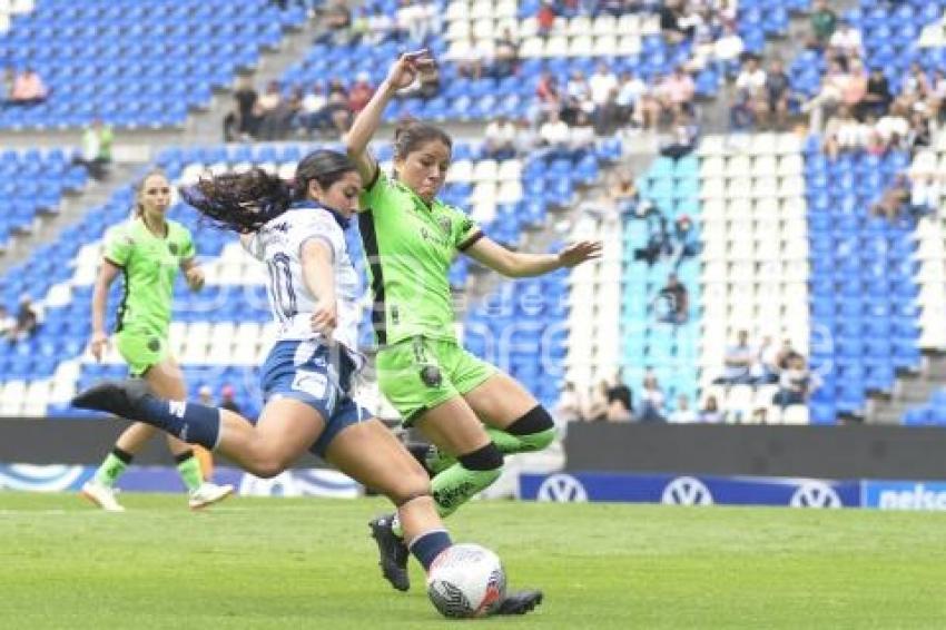 FÚTBOL FEMENIL . PUEBLA VS JUÁREZ