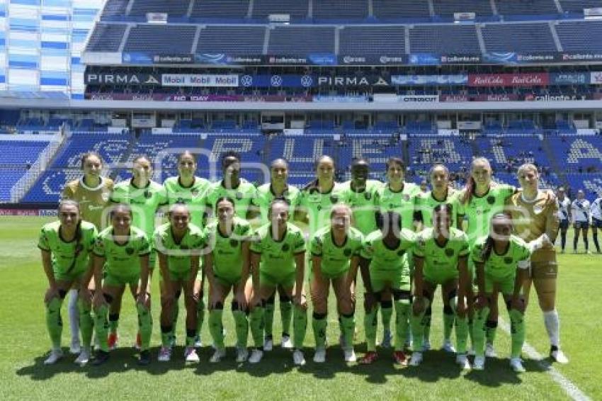 FÚTBOL FEMENIL . PUEBLA VS JUÁREZ