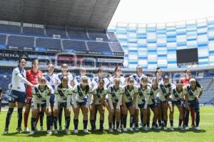 FÚTBOL FEMENIL . PUEBLA VS JUÁREZ