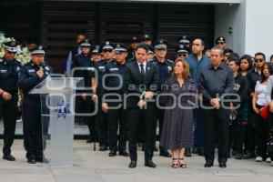 TLAXCALA . HOMENAJE POLICÍA