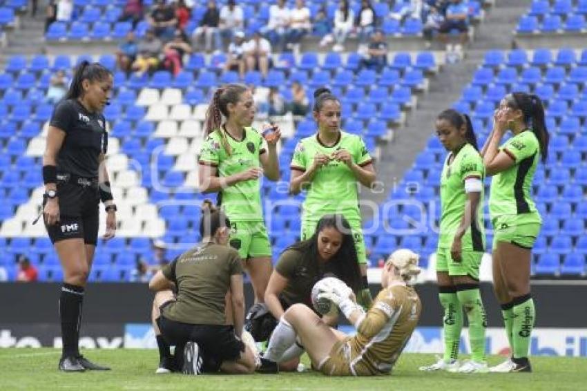 FÚTBOL FEMENIL . PUEBLA VS JUÁREZ