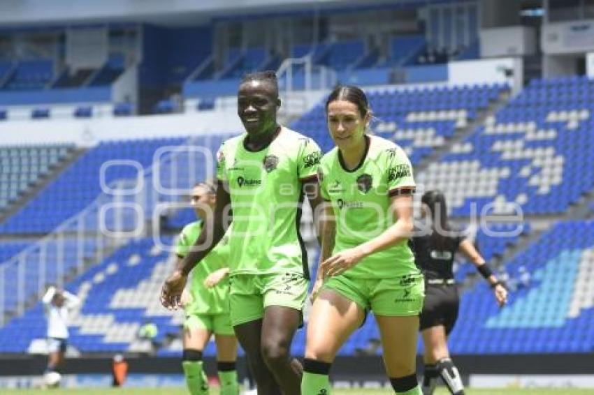 FÚTBOL FEMENIL . PUEBLA VS JUÁREZ