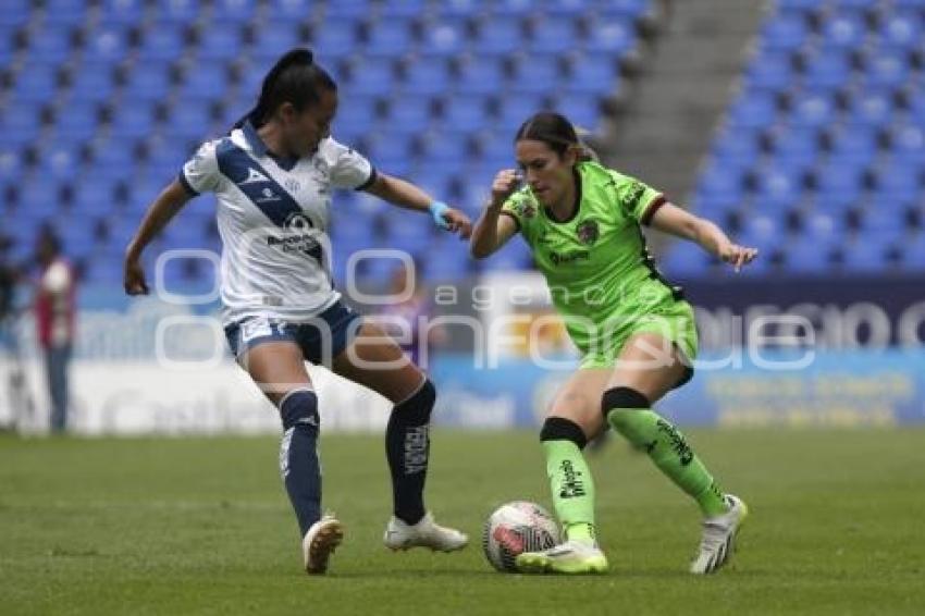 FÚTBOL FEMENIL . PUEBLA VS JUÁREZ