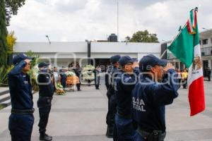 TLAXCALA . HOMENAJE POLICÍA