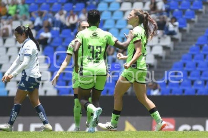 FÚTBOL FEMENIL . PUEBLA VS JUÁREZ