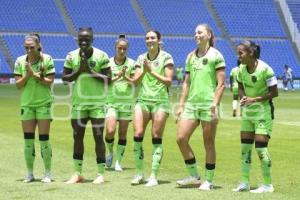 FÚTBOL FEMENIL . PUEBLA VS JUÁREZ