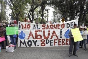 MANIFESTACIÓN . RELLENO SANITARIO