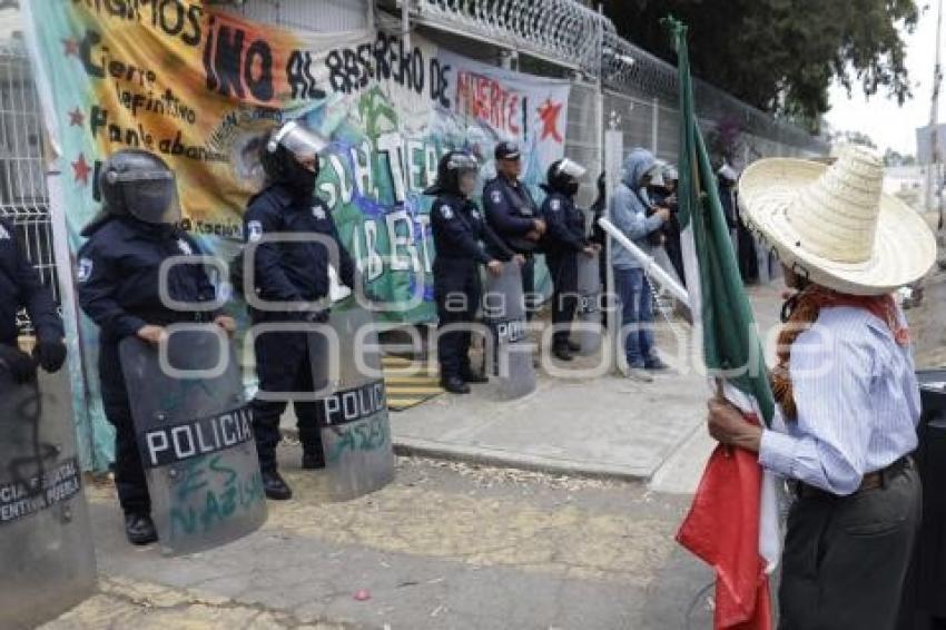 MANIFESTACIÓN . RELLENO SANITARIO