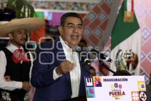 FERIA DE PUEBLA 2024 . INAUGURACIÓN