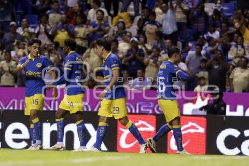 FÚTBOL . CLUB PUEBLA VS AMÉRICA