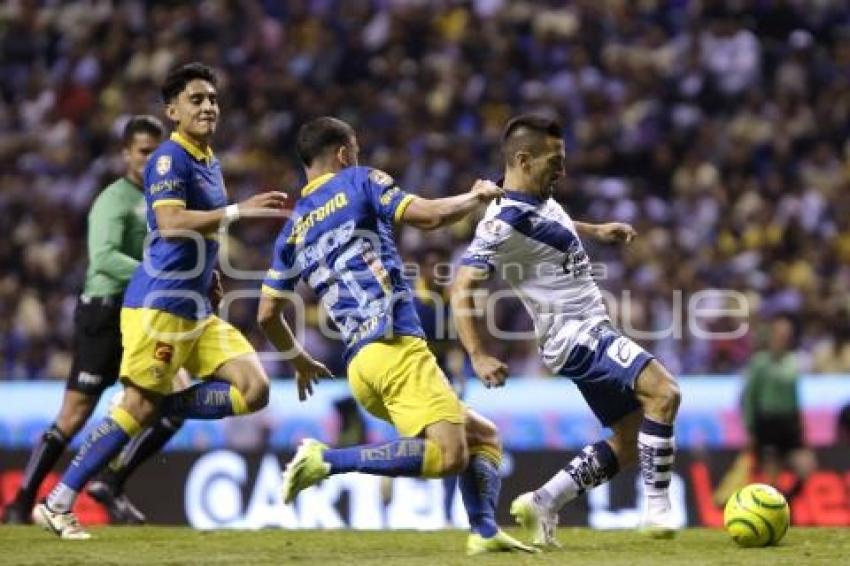 FÚTBOL . CLUB PUEBLA VS AMÉRICA