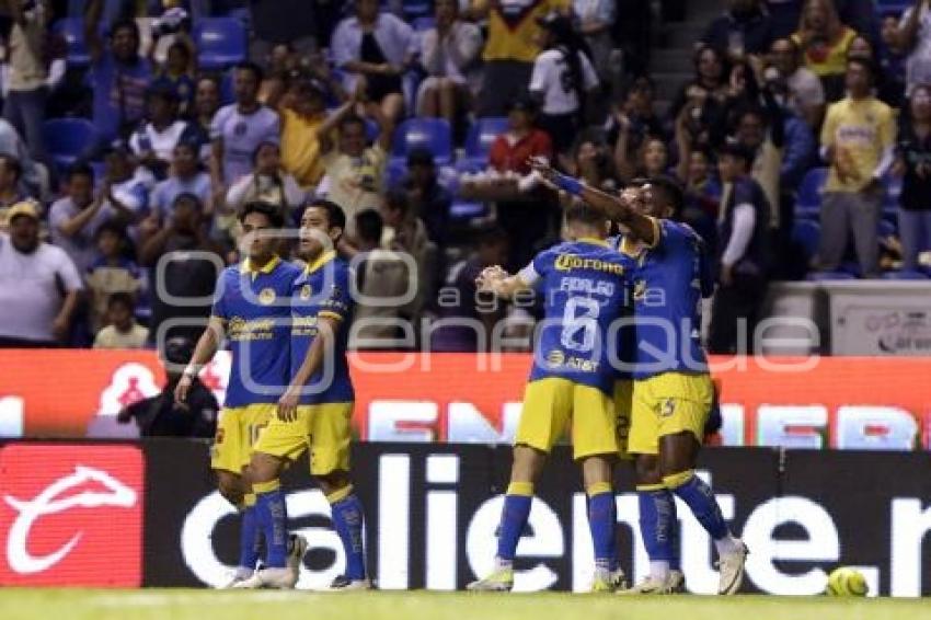 FÚTBOL . CLUB PUEBLA VS AMÉRICA