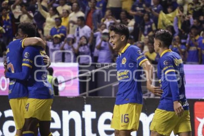 FÚTBOL . CLUB PUEBLA VS AMÉRICA