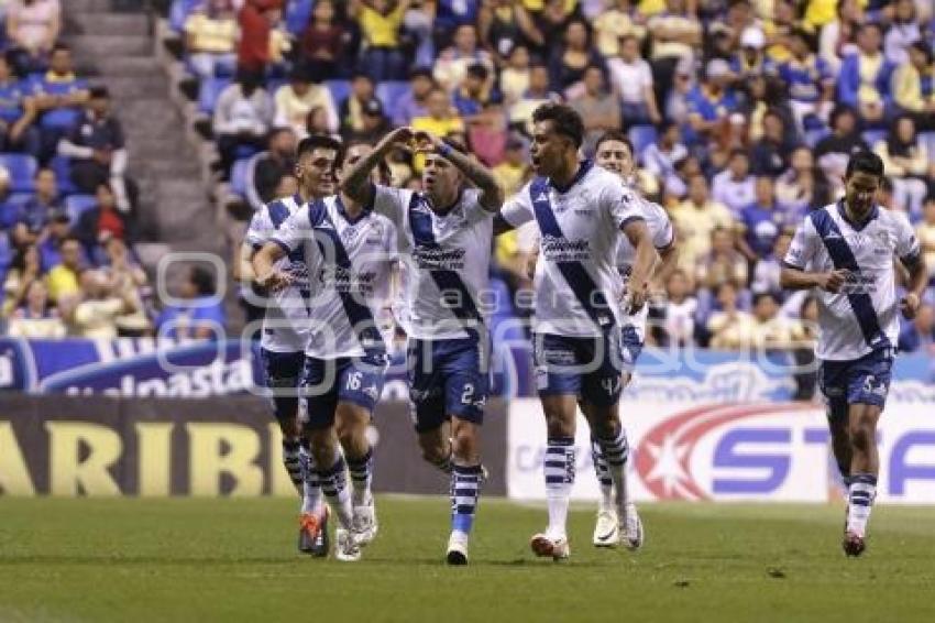 FÚTBOL . CLUB PUEBLA VS AMÉRICA