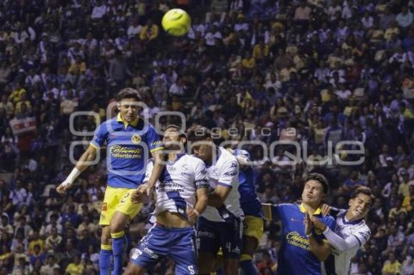 FÚTBOL . CLUB PUEBLA VS AMÉRICA