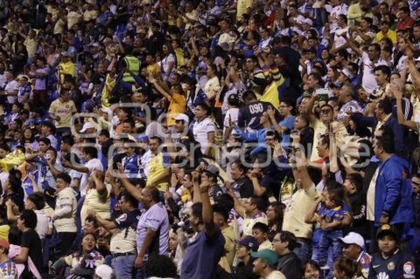 FÚTBOL . CLUB PUEBLA VS AMÉRICA