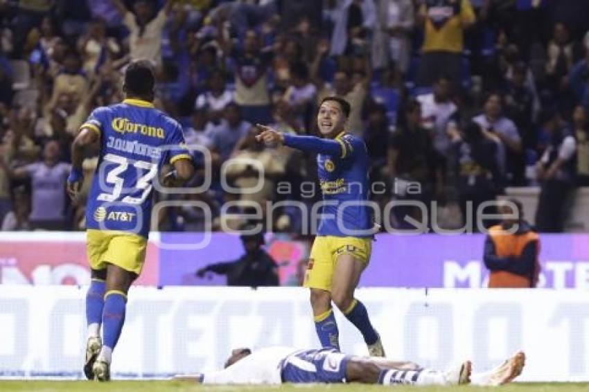 FÚTBOL . CLUB PUEBLA VS AMÉRICA