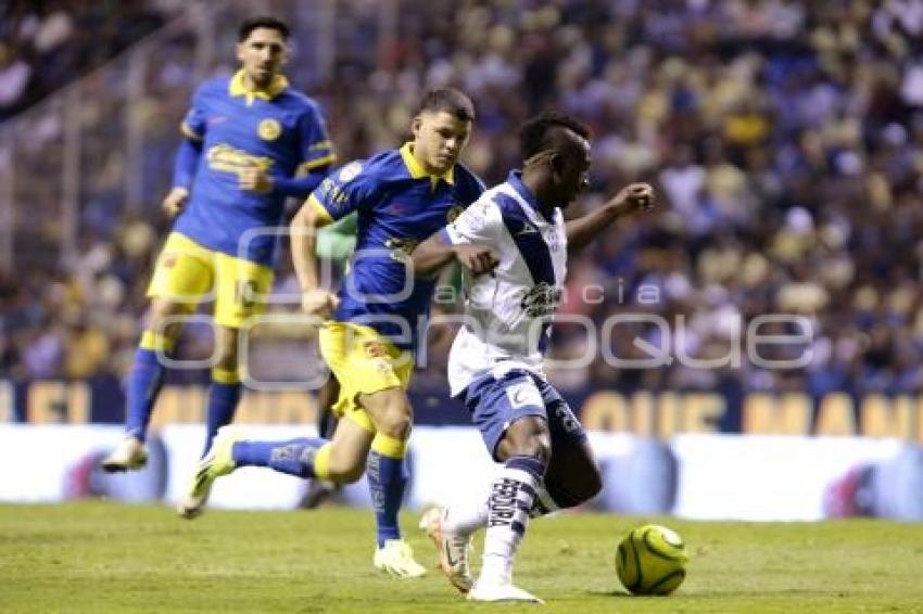 FÚTBOL . CLUB PUEBLA VS AMÉRICA