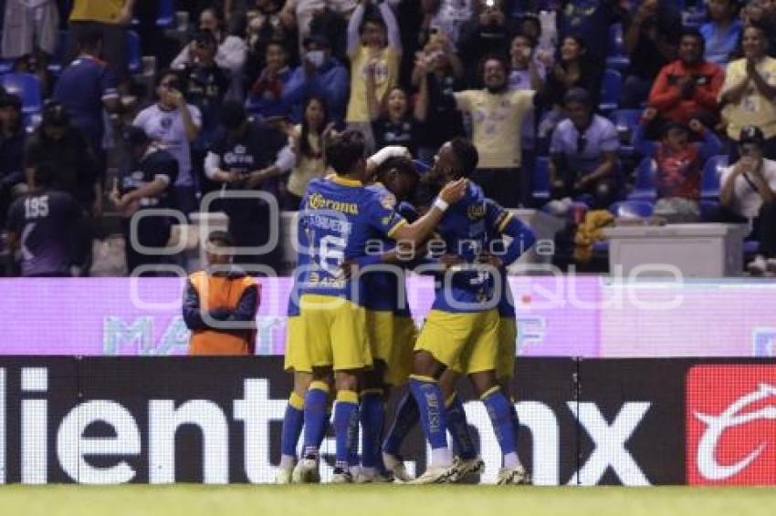 FÚTBOL . CLUB PUEBLA VS AMÉRICA