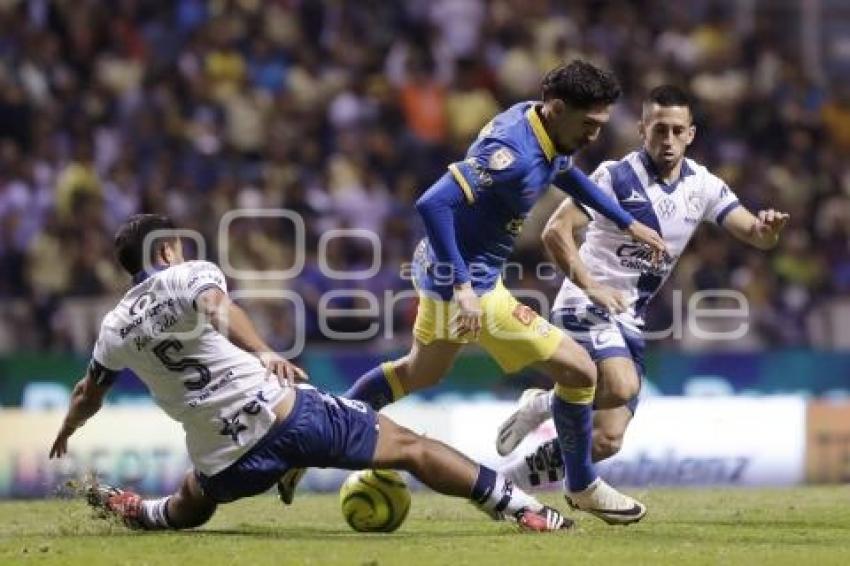 FÚTBOL . CLUB PUEBLA VS AMÉRICA