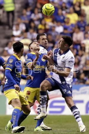 FÚTBOL . CLUB PUEBLA VS AMÉRICA