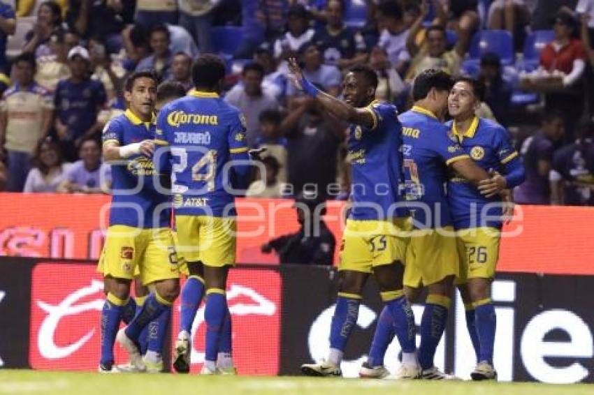 FÚTBOL . CLUB PUEBLA VS AMÉRICA