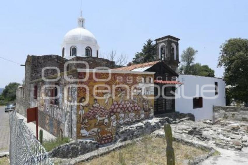 TLAXCALA . IGLESIA DE OCOTELULCO