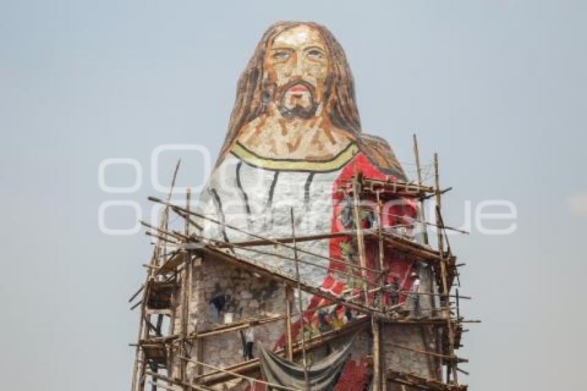 AQUIXTLA . MONUMENTO JESÚS