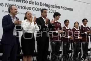 GOBIERNO ESTATAL . ABANDERAMIENTO