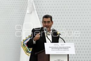 GOBIERNO ESTATAL . ABANDERAMIENTO