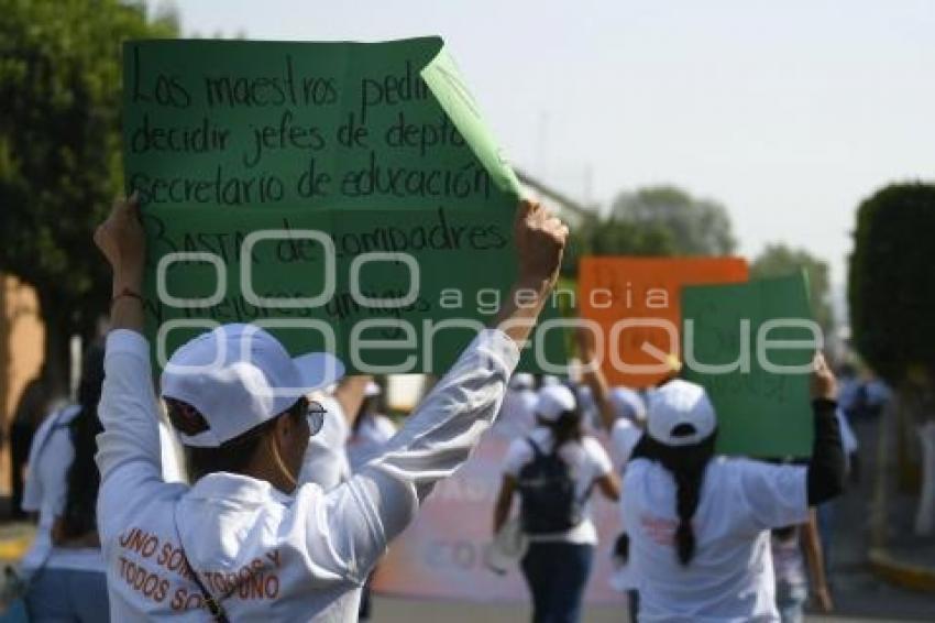 TLAXCALA . DESFILE DÍA DEL TRABAJO