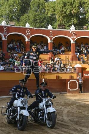 TLAXCALA . ACROBACIA SEGURIDAD PÚBLICA