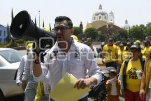 TLAXCALA . MANIFESTACIÓN PRD