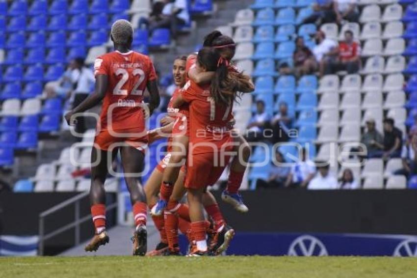 FÚTBOL FEMENIL . PUEBLA VS TOLUCA