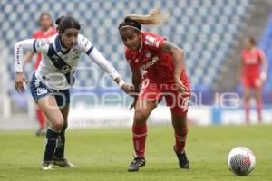 FÚTBOL FEMENIL . PUEBLA VS TOLUCA