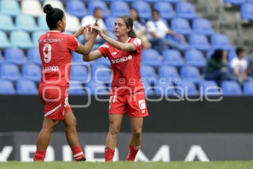 FÚTBOL FEMENIL . PUEBLA VS TOLUCA