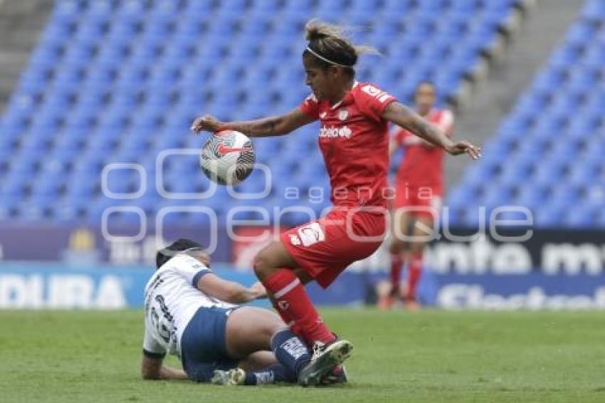 FÚTBOL FEMENIL . PUEBLA VS TOLUCA