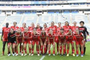 FÚTBOL FEMENIL . PUEBLA VS TOLUCA