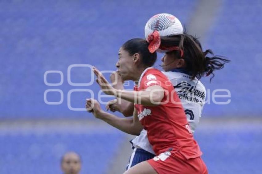 FÚTBOL FEMENIL . PUEBLA VS TOLUCA