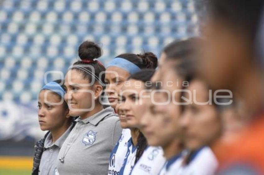 FÚTBOL FEMENIL . PUEBLA VS TOLUCA