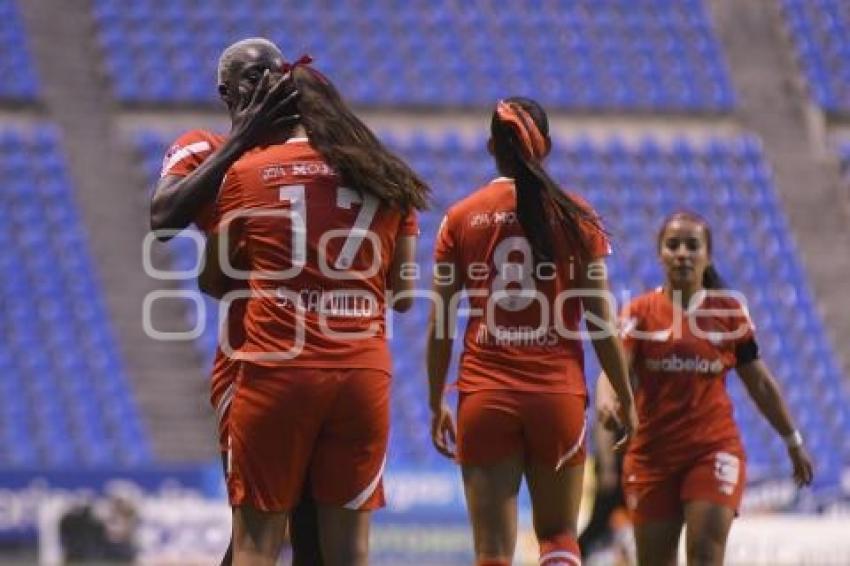 FÚTBOL FEMENIL . PUEBLA VS TOLUCA