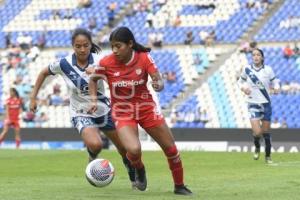 FÚTBOL FEMENIL . PUEBLA VS TOLUCA